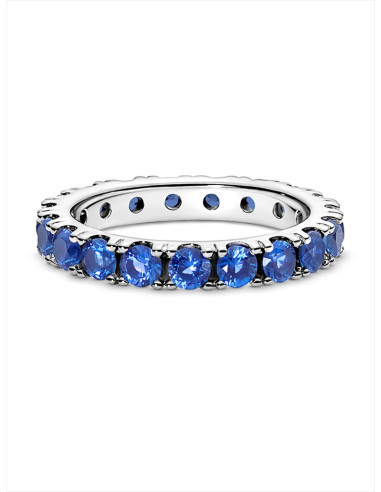 ANILLO PANDORA ETERNITY BRILLANTE AZUL 190050C02-50