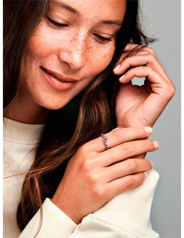 ANILLO PANDORA DRAGÓN BRILLANTE DE JUEGO DE TRONOS 192968C01-48