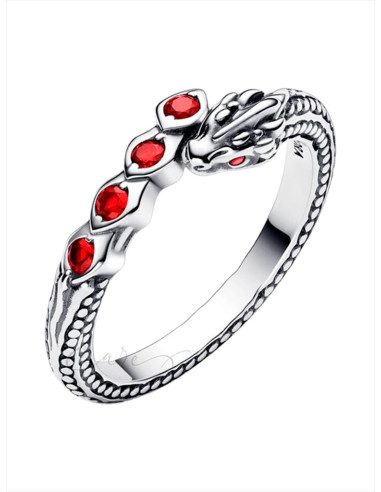 ANILLO PANDORA DRAGÓN BRILLANTE DE JUEGO DE TRONOS 192968C01-48