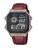 RELOJ HOMBRE CASIO COLLECTION AE-1200WHL-5AVEF ROSADO
