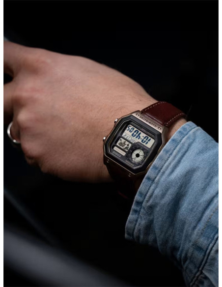 RELOJ HOMBRE CASIO COLLECTION AE-1200WHL-5AVEF ROSADO