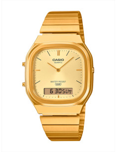 RELOJ UNISEX CASIO VINTAGE AQ-240EG-9AEF DORADO