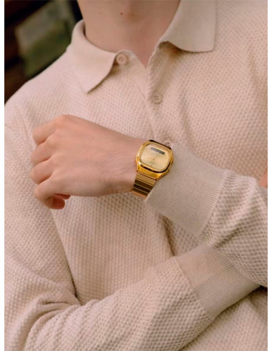RELOJ UNISEX CASIO VINTAGE AQ-240EG-9AEF DORADO