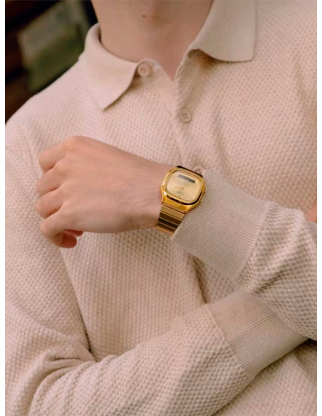 RELOJ UNISEX CASIO VINTAGE AQ-240EG-9AEF DORADO