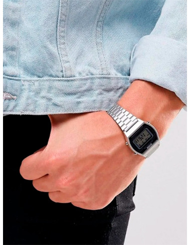RELOJ UNISEX CASIO VINTAGE EDGY B640WD-1AVEF NEGRO