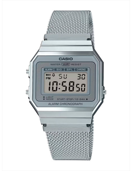 RELOJ UNISEX CASIO VINTAGE ICONIC A700WEM-7AEF ACERO