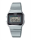 RELOJ UNISEX CASIO VINTAGE ICONIC A700WE-1AEF ACERO