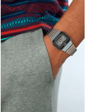 RELOJ UNISEX CASIO VINTAGE ICONIC A700WE-1AEF ACERO