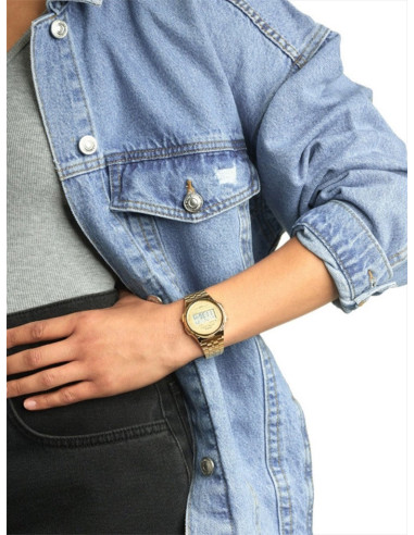 RELOJ UNISEX CASIO VINATGE ROUND A171WEG-9AEF DORADO