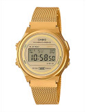 RELOJ UNISEX CASIO VINATGE ROUND A171WEMG-9AEF DORADO