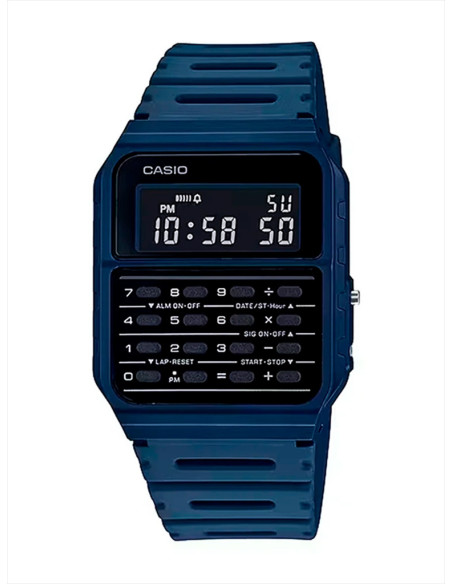 RELOJ UNISEX CASIO VINTAGE EDGY CA-53WF-2BEF AZUL