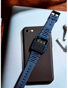 RELOJ UNISEX CASIO VINTAGE EDGY CA-53WF-2BEF AZUL 2