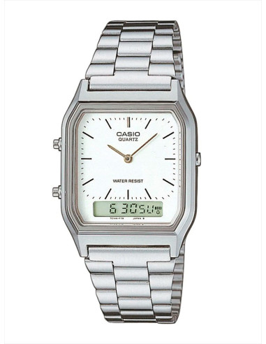 RELOJ UNISEX CASIO COLLECTION AQ-230A-7DMQYES ACERO