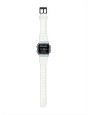 RELOJ UNISEX CASIO VINTAGE A168XES-1BEF PLATEADO TRANSPARENTE