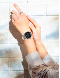 RELOJ UNISEX CASIO VINTAGE A168XES-1BEF PLATEADO TRANSPARENTE