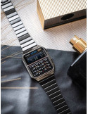 RELOJ UNISEX CASIO VINATGE CALCULADORA CA-500WEGG-1BEF GRIS