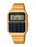 RELOJ UNISEX CASIO VINATGE CALCULADORA CA-500WEG-1AEF DORADO