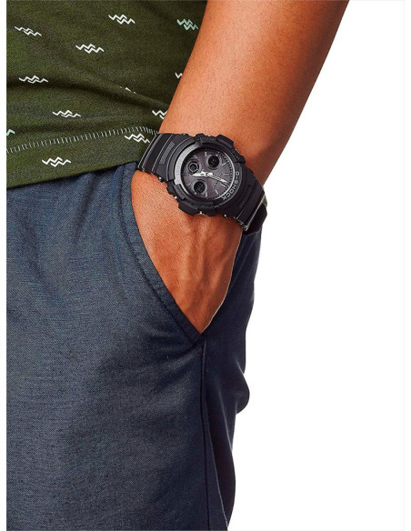 RELOJ HOMBRE CASIO G-SHOCK AWG-M100B-1AER