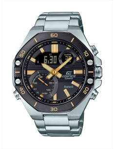 RELOJ HOMBRE CASIO EDIFICE ECB-10DB-1A9EF PLATEADO
