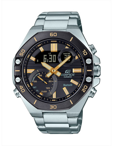 RELOJ HOMBRE CASIO EDIFICE ECB-10DB-1A9EF PLATEADO