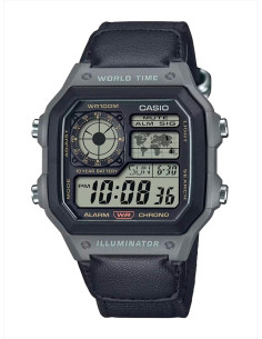 RELOJ HOMBRE CASIO COLLECTION AE-1200WHUB-8AVEF GRIS