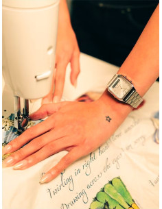 RELOJ UNISEX CASIO COLLECTION AQ-230A-7AMQYES PLATEADO 2