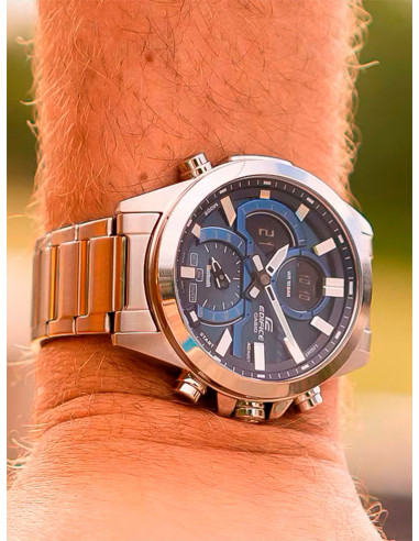 RELOJ HOMBRE CASIO EDIFICE ECB-30D-2AEF AZUL