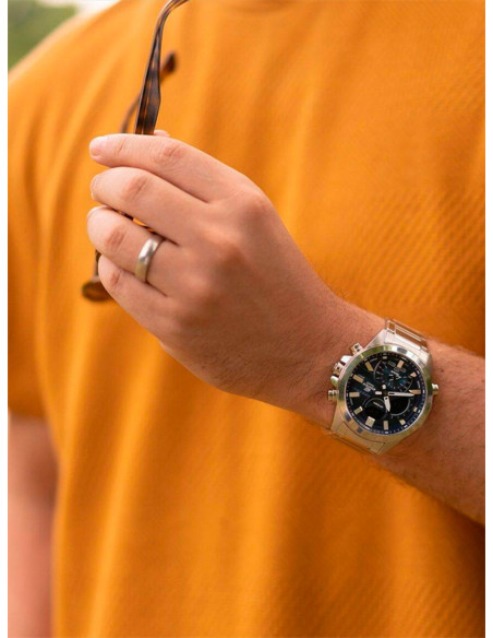 RELOJ HOMBRE CASIO EDIFICE ECB-30D-2AEF AZUL